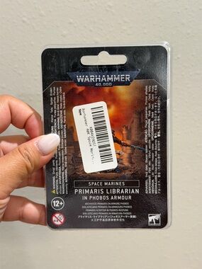Warhammer 40K NIB Sealed Space Marines Primaris Librarian in Phobos Armour